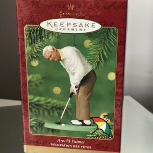 2000 HALLMARK KEEPSAKE ORNAMENT ARNOLD PALMER GOLF NIB
